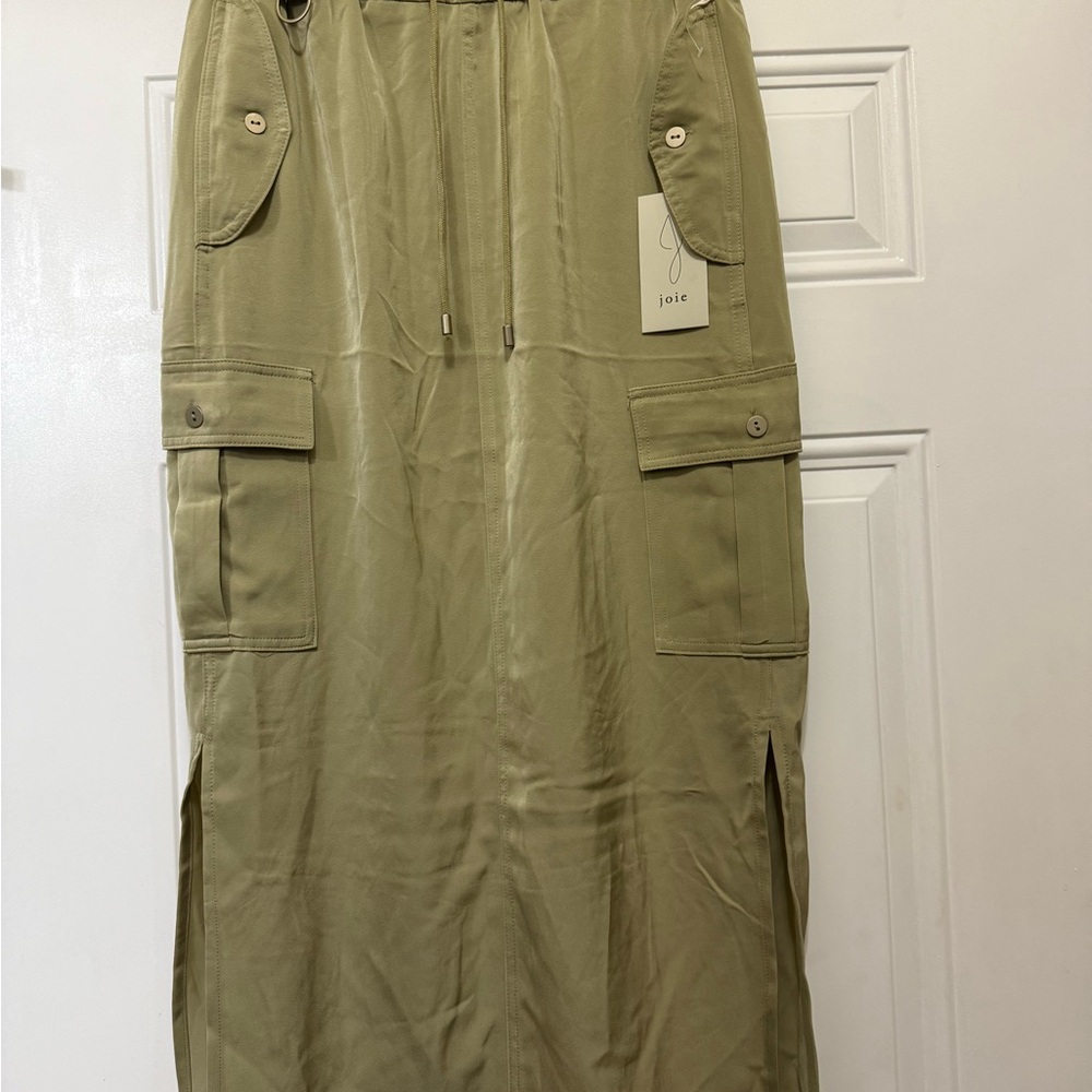 Joie Green Maxi Pencil Skirt